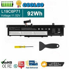 ✅L19C6P71 battery For Lenovo ThinkPad P15 P17 2nd Gen L19L6P71 5B10W13958 94Wh picture