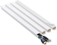 Cord Hider, 58in Cable Hider, Cord Covers for Wires on Wall, Paintable Cable Cov picture