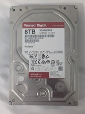 WD Red Pro 8TB WD8005FFBX 7200RPM 256MB SATA NAS HDD Tested 640 Hours picture