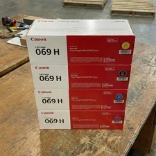 Canon 069H Toner 4-Pack | Black Cyan Magenta Yellow | For MF753Cdw MF751Cdw picture