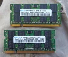 samsung 1gb 2rx8 pc2 5300s laptop ram memory bank picture