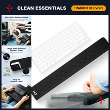 Ergonomic L-Shaped Desk Wrist Rest - Memory Foam Elbow & Forearm Support, Non-Sl picture