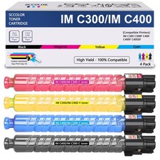 IM C300 IMC300 IM C400 IMC400 Toner Cartridge 842378 842379 842380 842381 picture