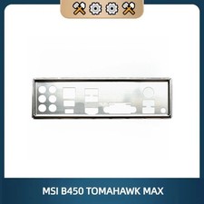 For MSI B450 TOMAHAWK MAX Rear Baffle Backplate Motherboard NEW Shield I/O IO picture