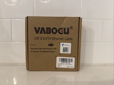 VABOGU - CAT 8 S/FTP Ethernet Cable - 25 ft - NEW in Open Box - 25’ picture