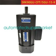 1PCS NEW 5RK90GU-CFT/5GU-15-K gear reducer motor 90w 220v Shipping by DHL/FedEX picture