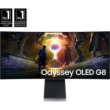 Samsung 34-inch Odyssey OLED G8 (G85SD) Ultra-WQHD Curved Gaming Monitor - Open picture