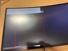LG UltraGear UltraWide Curved Gaming Monitor - 34GP950G CRACKED SCREEN (#495) picture