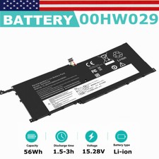 00HW028 00HW029 Battery For Lenovo Thinkpad X1 Carbon 4th Gen 4 2016 01AV438 picture