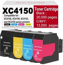 XC4150 Toner Cartridge for XC4140/XC4143/XC4150/XC4153 (4 Pack) BCMY picture