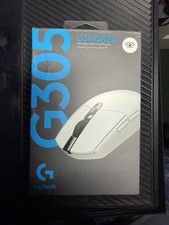 Logitech G305 LIGHTSPEED Wireless Gaming Mouse, Hero 12K Sensor - White picture