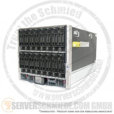 HP HP C7000 G3 Platinum Blade Server Chassis Enclosure 681844-B21 6x PSU picture