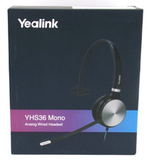 Yealink YHS36 Mono Wired Headset RJ9 Call Center Office Phone NEW picture