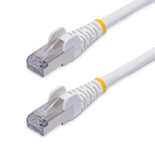 StarTech.com Cavo Ethernet CAT8 bianco da 1m, Snagless RJ45, 25G/40G, 2000MHz, 1 picture