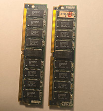 Vintage Kingston 16MB 168-Pin SDRAM DIMM IBM PC300 Memory RAM Pair KTM-300GL/16 picture