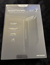 NEW - NETGEAR Nighthawk RS90 Dual-Band WiFi 7 Router, 3.6 Gbps Covers 2,000 Sq. picture