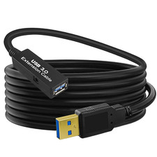 25Feet Active USB 3.0 extension cable,USB 3.0 Extension Cord A-Male A-Female,Wit picture