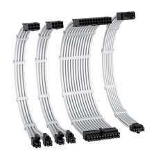 EZDIY-FAB 12VHPWR PSU Extension Cable 30cm 16AWG 4-Piece White Japan Import picture