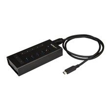 StarTech HB30C5A2CST 7 Port USB-C Hub Metal USB 3.0 picture