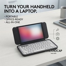 Laptop Conversion Case with Keyboard/Portable 2-in-1 Office Stand for Legion Go picture