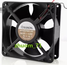 1PC SUNON KD1212PMB1-6A 12V 6.8W 12038 Double ball bearing chassis cooling fan picture