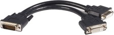 StarTech DMSDVIDVI1 8in LFH 59 Male to Dual Female DVI I DMS 59 Cable Female picture