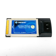 ⭐ TRENDnet 54Mbps Wireless G PC Card TEW-421PC - OPEN BOX ⭐ picture