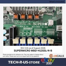 Supermicro MBD-H13SSL-N-B H13 SP5 AMD EPYC 9004 DDR5 PCIe 5.0 Server Motherboard picture