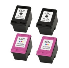 2 Pack 65xl ink cartridge Multicolor & Black- 4 PCS. picture