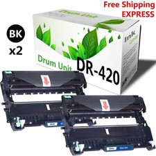 2PK DR-420 DR420 Drum Unit for Brother HL2220 HL2240 HL2240D Printer picture