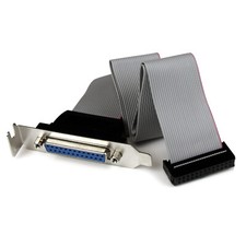 StarTech.com Low Profile Parallel Port Header Cable Adapter 16