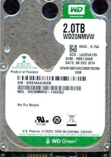WD20NMVW-11AV3S2,   HBKTJHKB WESTERN DIGITAL 2TB, USB 3.0  DEC 2014 picture