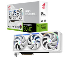 ASUS ROG Astral GeForce RTX 5090 32GB GDDR7 White OC Quad-Fan GPU SEALED NEW picture