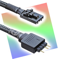 Corsair RGB 4-Pin Fan Hub to Standard ARGB 3-pin 5V Adapter picture