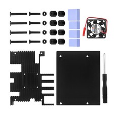 Housing Case+Cooling Fan Active Passive Radiator/Heatsink For Orange Pi 5 Plus F picture