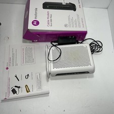 Motorola 16x4 Cable Modem 686 mbps DOCSIS 3.0 Channel Bonding -White picture