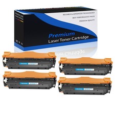 4 PK/ Pack Cyan CC531A 304A Toner For HP LaserJet CP2020 CM2320 CP2025 MFP picture