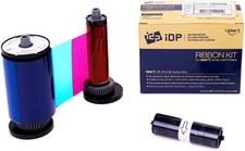 IDP SMART-31/51 YMCKO Ribbon + Cleaning Roller - 250 Cards picture
