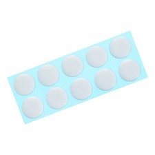 Round Mouse Feet Skates 0.6mm for Gaming Mouse Feet Replacement White 10Pcs picture