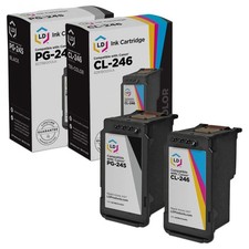 LD Replacement Canon PG-245 & CL-246 Ink Cartridges (1 Black & 1 Color) picture