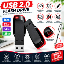 USB 2.0 Flash Drive 32GB 64GB 128GB Memory Stick High Speed / Premium Quality picture