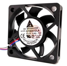 One 50*50*10MM Delta fan EFB0512LA DC12V 0.08A 0.6W 3pin picture