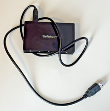 StarTech.com 4 Port USB 2.0 Hub Model ST4202USB & Cord UNTESTED for PARTS ONLY picture