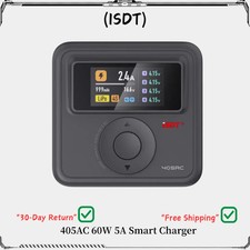 ISDT 405AC 60W 5A Smart Charger XT60 for 1~4S LiFe LiHv LiPo NiMH/Cd Set picture