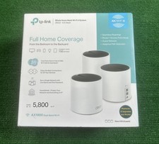 TP-Link Deco X25 AX1800 Dual-Band Whole Home Mesh Wi-Fi 6 (3-Pack) White NEW picture