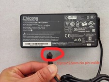 Chicony 19.5V 6.92A A16-135P1B For MSI GF75 Thin 8rd 5.5mm 135W Adapter Original picture