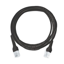 Skyline Cat6a Ethernet Patch Cable 6 foot | Black | Bendable Slim, 8 Pack picture