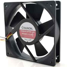 SUNON Cooling Fan KDE4812PTB1 - 6A 48V 3.8W 12CM 12025 120x120x25mm 4.8
