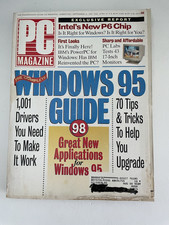 PC MAGAZINE~SEPT 12, 1995~VOL 14, #15~COMPUTER~WINDOWS 95 GUIDE~BACK ISSUE picture