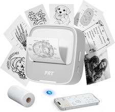 Sticker Printer Mini Thermal Printer Bluetooth Portable Sticker Maker picture